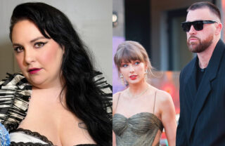 Lena Dunham faz piada polêmica e causa choque entre convidados durante discurso no casamento de Taylor Swift e Travis Kelce, diz site