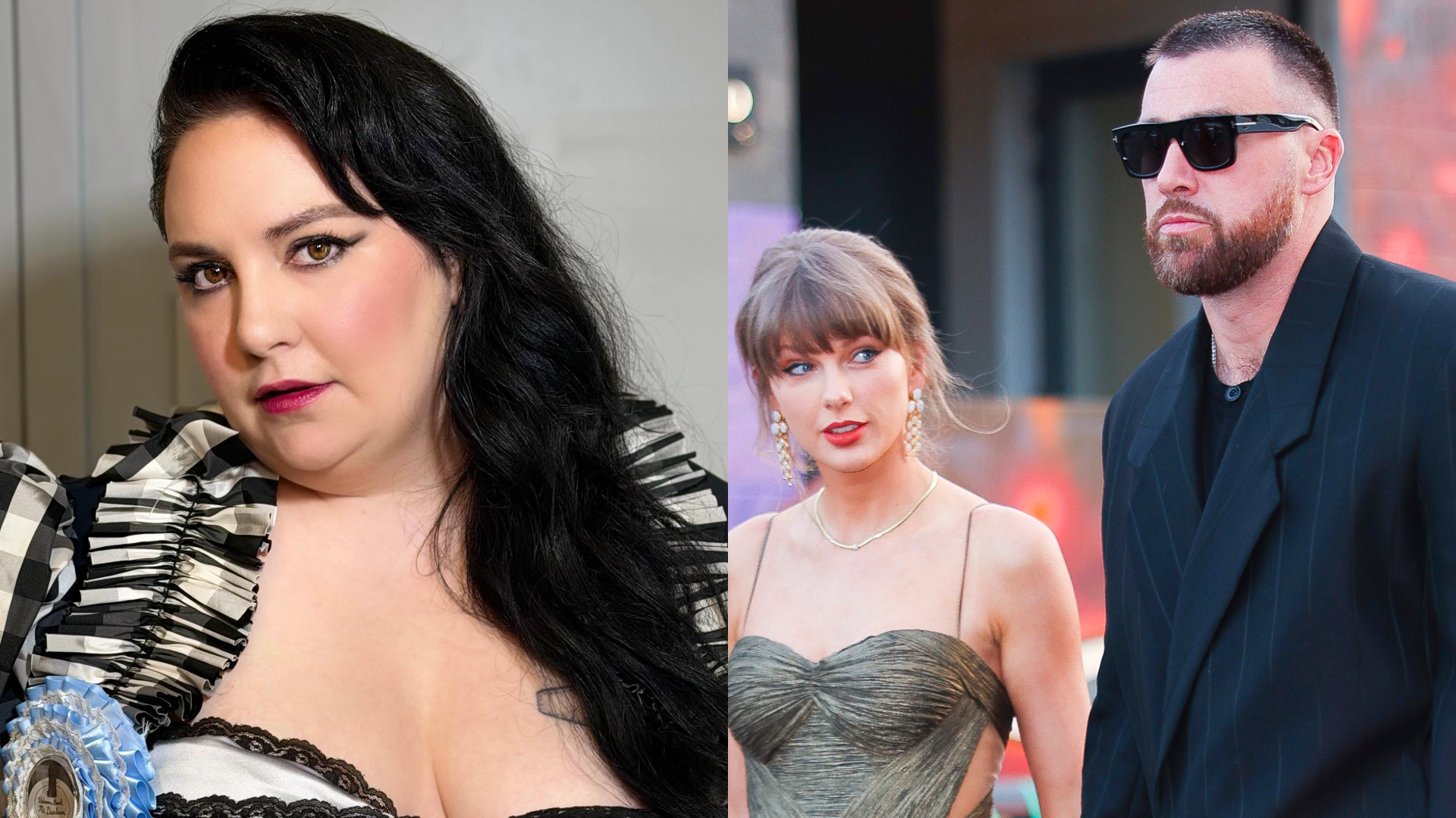 Lena Dunham faz piada polêmica e causa choque entre convidados durante discurso no casamento de Taylor Swift e Travis Kelce, diz site