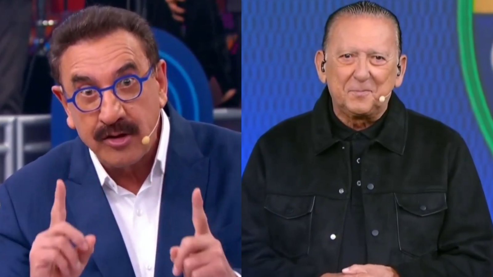 Ratinho se pronuncia após acusações de homofobia por fala sobre cantor, e Galvão Bueno reage ao vivo; assista