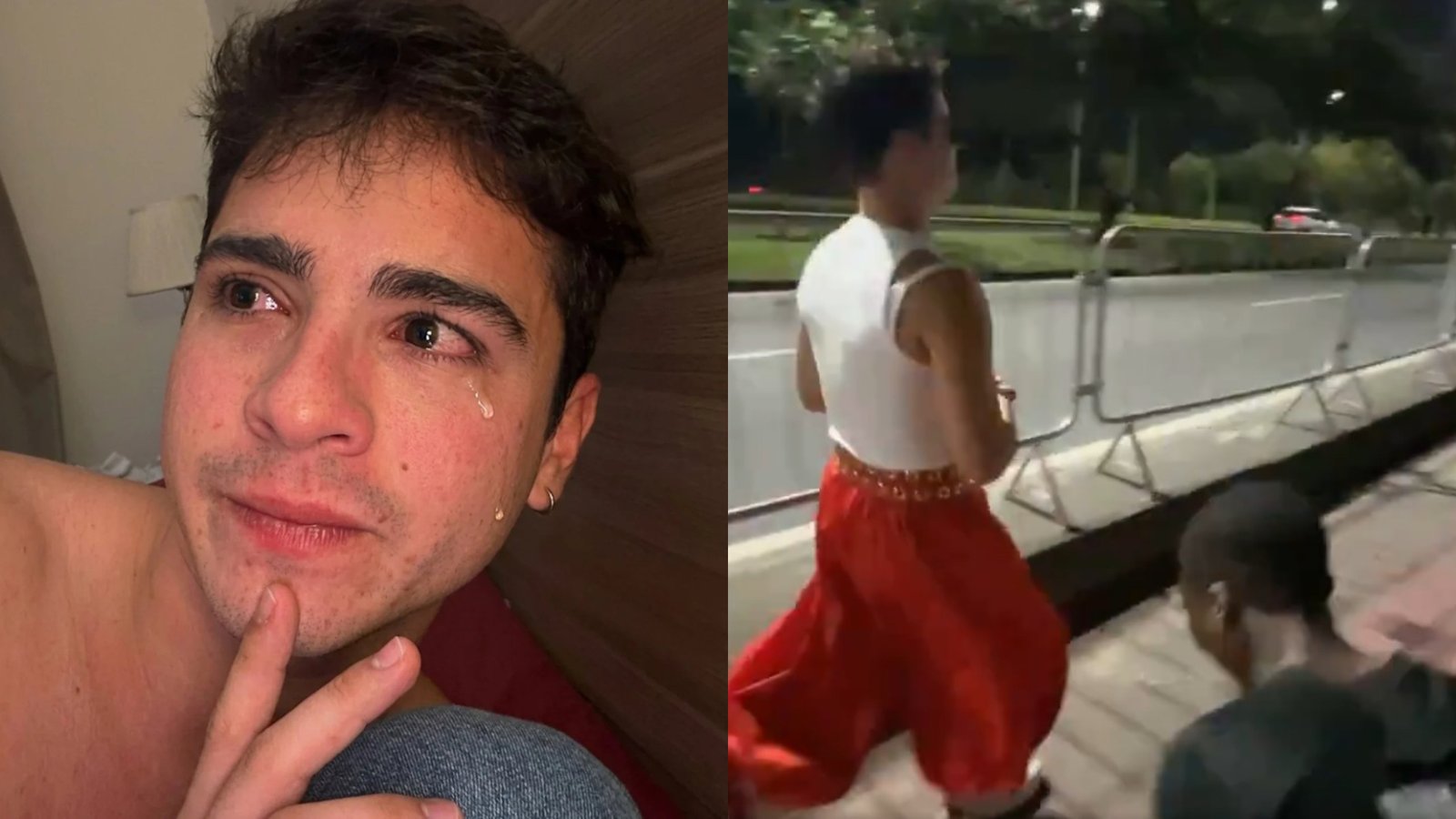 João Victor Gonçalves, o Mau Mau em “Quem Ama Cuida”, acusa streamer de homofobia após abordagem no Rock in Rio; assista