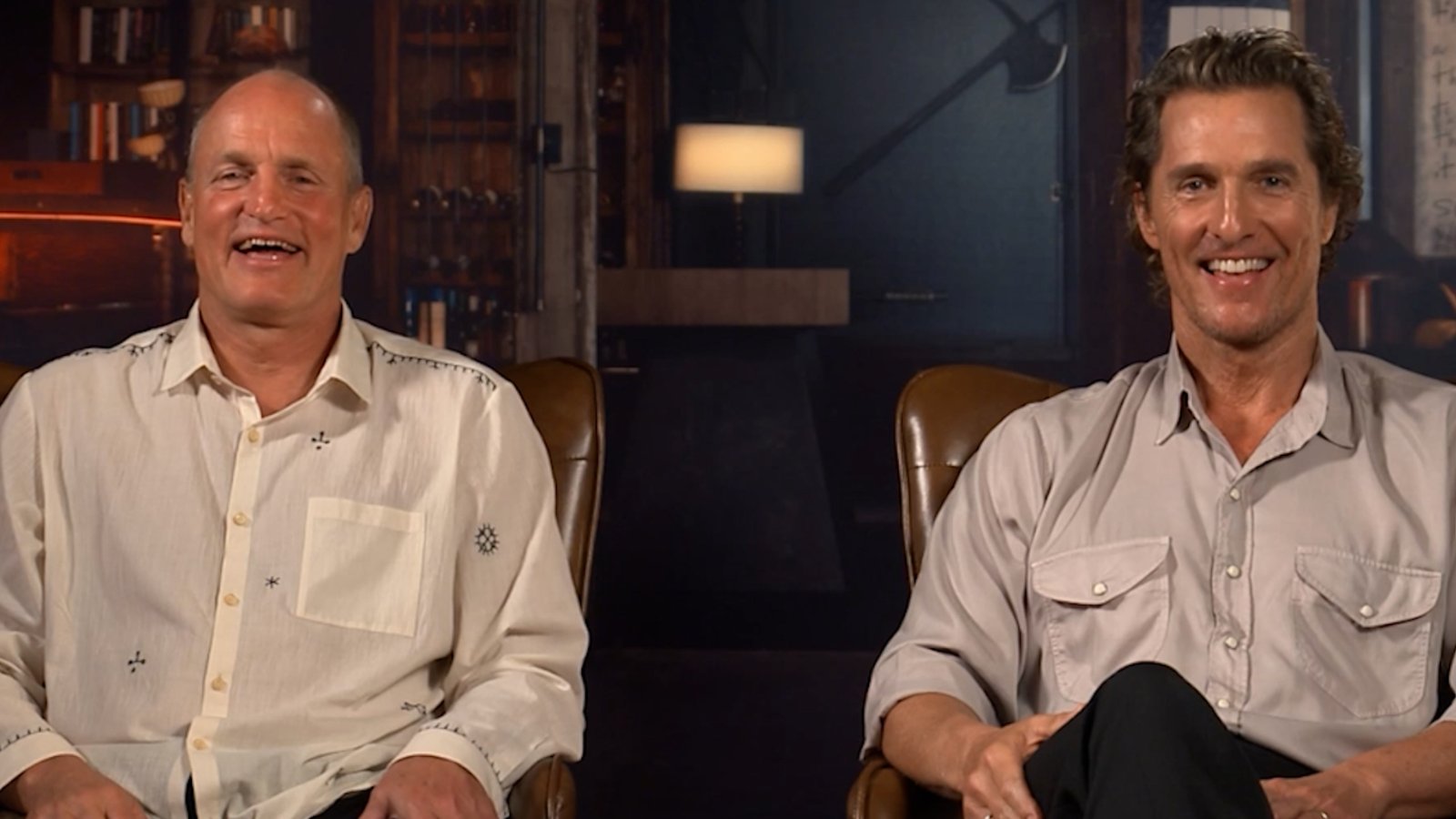 Brothers: Exclusivo! Matthew McConaughey explica por que não quer fazer DNA para saber se é irmão de Woody Harrelson e lembra história no Brasil; assista