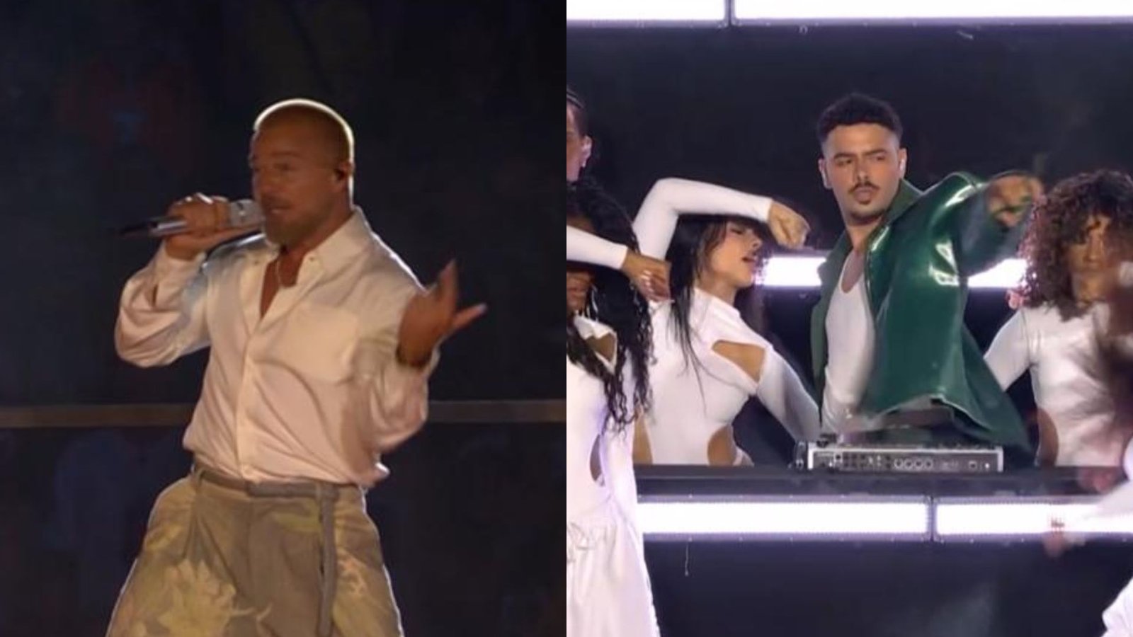 Pedro Sampaio e Ricky Martin entregam chuva de hits, muita coreografia e apresentam “pikito pikito” pela 1ª vez no intervalo da NFL; assista