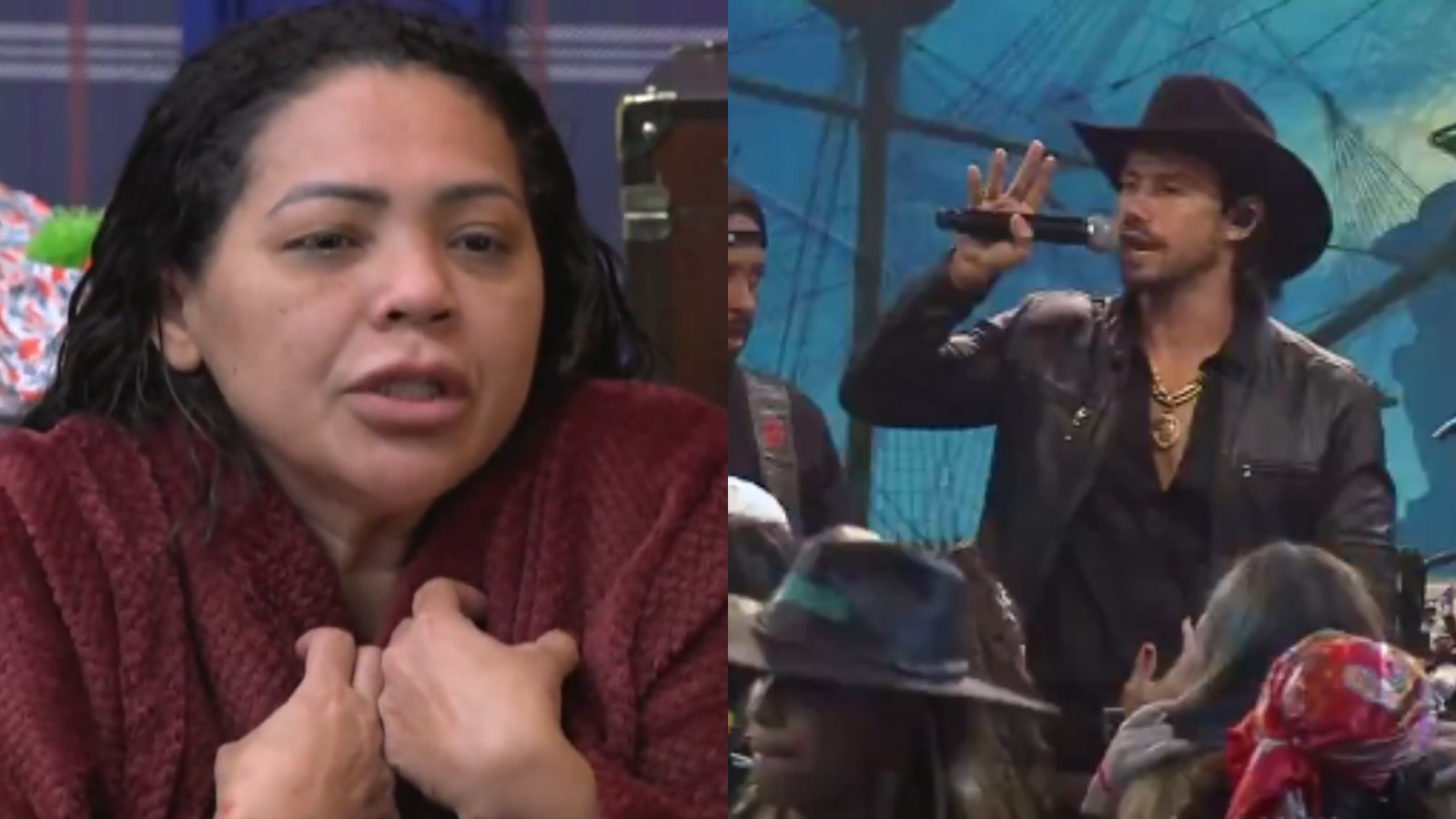 A Fazenda 18: Darlin desconfia de atitude de Mariano durante show e fica apreensiva; assista