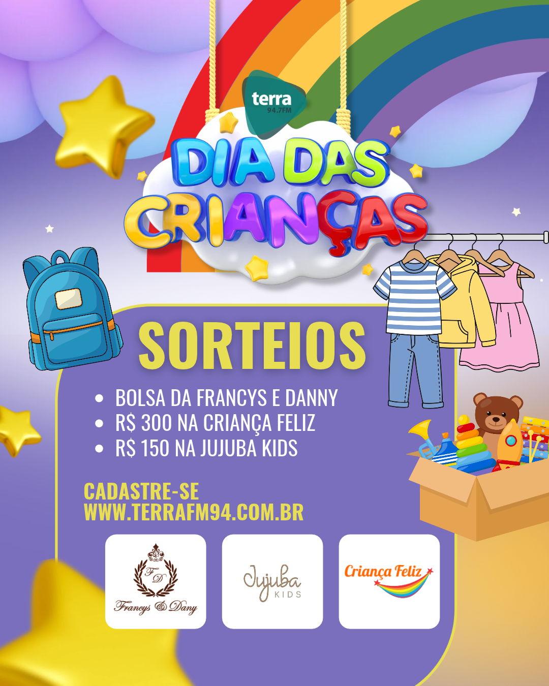 Banner Dia da Crianças – 2026