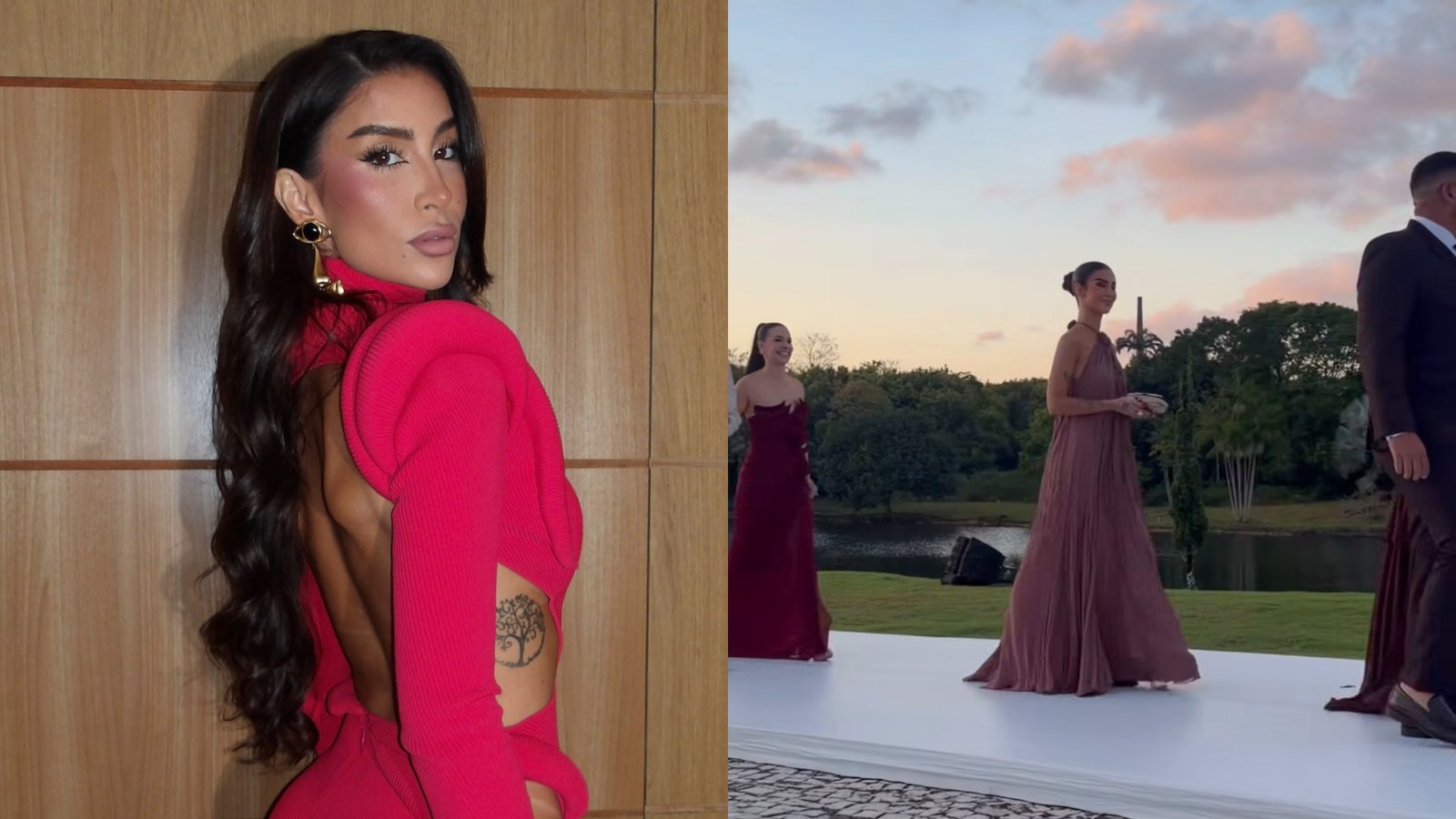 Saiba por que Bianca Andrade entrou sozinha no casamento de Juliette e Kaique Cerveny