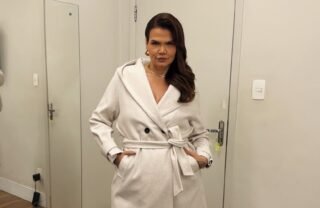 Thais Carla revela como lida com o excesso de pele após perder 120 kg e mostra transformação; assista